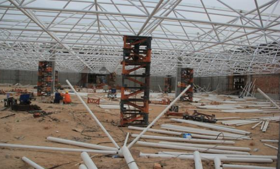 敦化盘点钢结构网架装配的步履和相关关注变乱